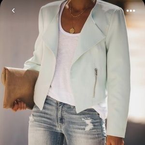 Vici Mint Green Blazer Jacket